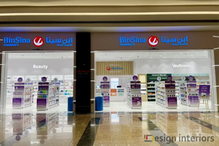 Binsina Pharmacy and idesign interiors llc
